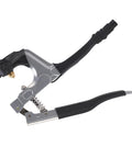RitoEasysports Electric Badminton Racket Trumpet Plier Crimping Machine with aluminum handle for grommets and eyelets.