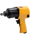 Heavy Duty Air Pneumatic Wrench With 1/2 Inch Drive And 750 Nm Torque For Fast Tire Removal, close-up view showing trigger and drive.