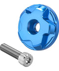 Heavy Duty Exhaust Hanger Bolt Replacement For R1250GS Adventure And R1250GSA Models 2019 Through 2024 With Blue Finish Reliable Motorcycle