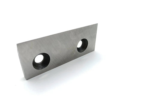 Angled view of Premium Replacement Blade Knife For Troy Bilt Chipper Models 47057 47058 47024 47321 1764810 1764810MA 1762645