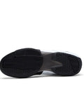 Durable Fencing Kicks For Men And Women With Breathable KPU Upper, Lightweight Rubber Torsion Sneakers outsole view, Size 9.5