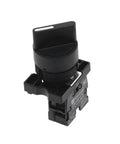 Two Position Rotary Selector Switch With On Off Function, One Normally Open Contact, 10A At 600V AC, Industrial Grade Built Tough For Control Panels
