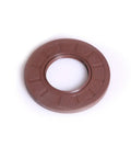 Fluoro Rubber Oil Seal Kit With O Rings And Gaskets Heavy Duty Transmission Seals High Temperature Resistant From Minus 20C To 240C Corrosion Proof Ring Set For DIY Repairs And Maintenance brown FKM oil seal, single ring close-up