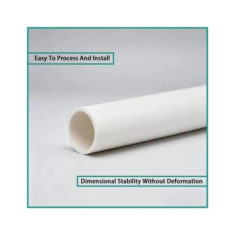 10 Pack Heavy Duty M20 Rigid Cable Conduit Pipe For Indoor Electrical Wiring And Surface Mount Installations Tough As Nails Wire Protection Sleeve Set For Home Garage Workshop Projects close-up of durable plastic tubing.