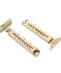 Beefy Sofa Lifting Hinge Set, Adjustable Angle Mount Connectors, Rust-Resistant Steel, 2 Piece, 7 Gear Positions