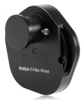5-Position Eyepiece Filter Wheel For Astronomy Telescopes Aluminum Housing with Quick-Change Mechanism for 5 Filters