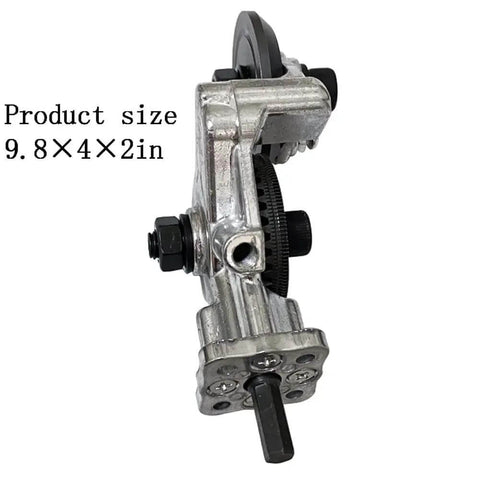 Electric Drill Plate Cutter Nibbler Attachment With Adapter, 9.8x4x2in metal cutting tool, high-hardness carbon steel blade
