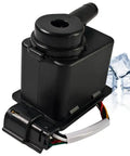 Ice Maker Recirculation Pump Water Assembly Kit Fixes Low Ice Production And No Ice Issues Improves Water Flow Over Evaporator Plate To Build Solid Ice Cubes For Your Home Fridge black plastic pump with wiring