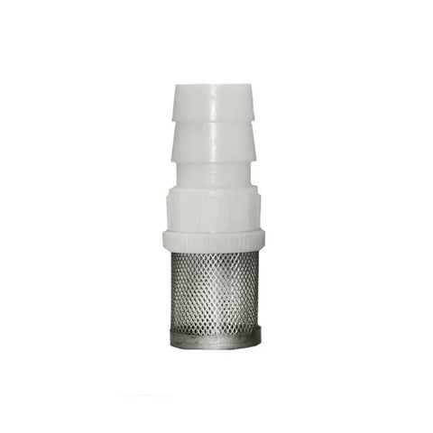 Top Shelf Heavy Duty Sediment Filter And Water Pump Protector For Drip Irrigation Rigs Built Tough Rust Proof filter with 14mm barb fitting.