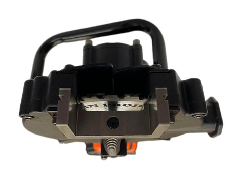 BN Products 24V Cordless Cutting Edge Saw Strut Rebar And Multi-Material Cutter Heavy Duty Power Tool close-up view of cutting blade.