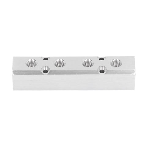 Aluminum Pneumatic Manifold Air Splitter For Quick Connectors And Compressed Air Systems, Plug And Play Install, Leak Free Performance