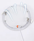 VOGHMOLD 6W Ultra Slim LED Downlight 5 inch, 6000K recessed ceiling light showing back view with spring clips.