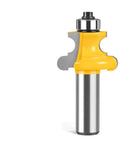 Solid 1/2 Inch Bead Molding Router Bit With Sharp Flute Design For Precision Woodworking, showing detailed cutting edges.