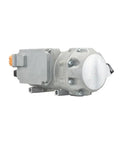 DC Electric AC Compressor EV Bus HVAC Unit Straight Swap Bolt On Scroll Pump side view with compact design for easy installation.