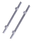Built Tough Linear Bearing Rail Slide Shaft Kit With SBR12UU Bushings For CNC and DIY Builds offers two steel guide rails.