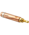 Precision Copper Collet Chuck For CD Stud Welding Torch ensures super secure grip on M3 M5 M6 and M8 fasteners, copper body.