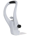 Adjustable chin rest and forehead bracket for eye exams, professional-grade support, height-adjustable, wear-resistant plastic.