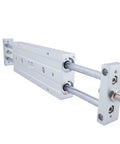 Tough As Nails Double Acting Dual Rod Pneumatic Actuator With 25mm Bore And Multiple Stroke Sizes for smooth automation.