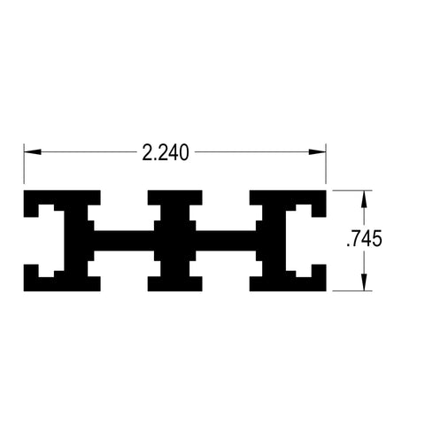 Built Tough Extruded Aluminum Fence Rail 36 Inch Track System For Mitersaw Router And Tablesaw Guide Quick T Nut Mounting Sweet Glide Workpiece Support Hassle Free Setup Pro Grade Hardware