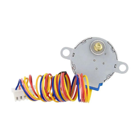 5V 4 Phase Stepper Motor With ULN2003 Driver For Arduino Raspberry Pi And ESP32 Projects Dope Precise Motion Control For DIY Robots CNC And Home Automation, black motor with multicolor wires