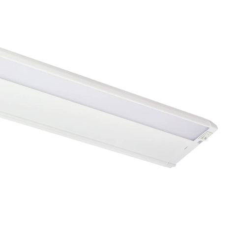 4U Series 30 Inch LED Under Cabinet Light 120V White 3000K Diffused Task Lighting For Kitchens Slick Slim 1 Inch Thick