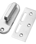 Stainless Steel Sliding Door Lock Latch Privacy Bolt With Countersink Design For Barn Doors And Interior Sliding Doors Heavy Duty