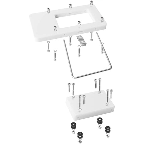 Quick-Release Mounting Bracket Kit For Xi3 Xi5 Bow-Mount Trolling Motors, No-Hassle Install, Durable White Finish, 8M0092063