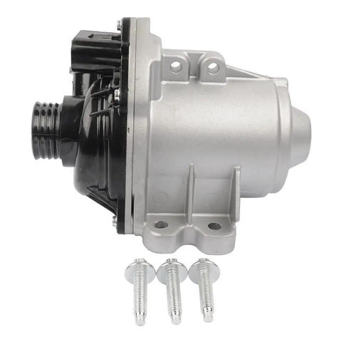 Side view of BMW Replacement Electric Engine Water Pump With Bolts For 3.0L I6 Engines Fits BMW E60 E61 E82 E88 E90