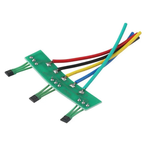 Sick Upgrade E Bike Motor Hall Sensor Replacement Pair Straight Up Top Shelf Quality Wiring Kit with multi-colored wires and circuit board.