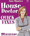 House Doctor Quick Fixes by Ann Maurice book cover featuring a smiling woman, showing 100 tips to make real estate sales.
