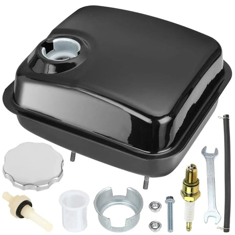 Gas Tank Replacement 0.81 Gallon For Predator 212cc 224cc 196cc 200cc Mini Bikes with installation parts and fittings