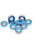 10 Pack 8x16x5 Mm 2RS Ball Bearings For RC Cars And Trucks Deep Groove Sealed Blue Bearings