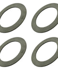Four Friction Disc Clutch Linings Set For Rotary Cutter Fits 1008 1408 1418 Models With Six Point Five Inch Outer Diameter And Four Point Five Inch Inner Diameter And Zero Point One Two Four Inch Thick Replacement Parts For Smooth Cutting Pro Grade displayed in a square formation