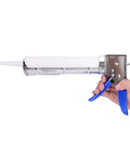 Heavy Duty Sealant Caulking Gun For 10 Oz Cartridges 11 To 1 Thrust Ratio Steel Construction With Dipped Iron Handle