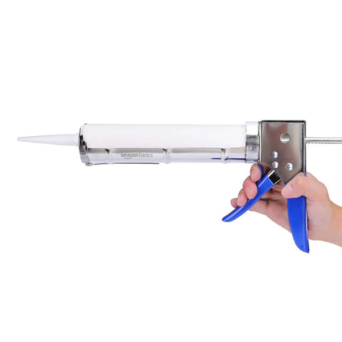 Heavy Duty Sealant Caulking Gun For 10 Oz Cartridges 11 To 1 Thrust Ratio Steel Construction With Dipped Iron Handle