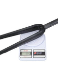 Carbon Road Bike Fork One One Eighth Inch Straight Steerer 9mm Quick Release Flat Mount Disc Compatible on scale showing 395g