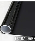 Extra Dark Privacy Window Film For Residential And Commercial Spaces Chrom N05 Black Finish 36 Inch By 50 Foot Roll detail view