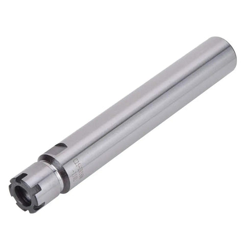 Collet Chuck Holder ER16M 150L Straight Shank For CNC Milling And Lathe, Chrome Molybdenum Steel, angled view