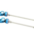 Dope Bike Quick Release Skewers Set For MTB Road BMX Front And Rear Axles 100mm 135mm 120g 1 Pair Anodized Blue Stainless Steel