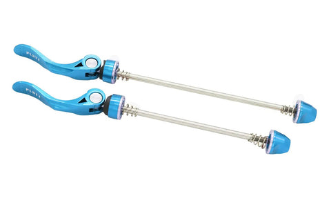Dope Bike Quick Release Skewers Set For MTB Road BMX Front And Rear Axles 100mm 135mm 120g 1 Pair Anodized Blue Stainless Steel
