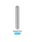 3mm x 20mm Dowel Pin Kit in 304 Stainless Steel, Set of 50 Shelf Support Pegs and Pin Fasteners for Furniture Assembly
