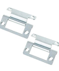 2 Pack Folding Hinges For Cabinets And Doors With Soft Close Hydraulic Damper, easy to install metal hardware, 50x23x10mm
