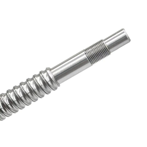 Ball Screw SFU1204 With 24mm Ball Nut Left Hand Thread 12mm Diameter 4mm Pitch End Machined BK10 BF10 C5 Grade