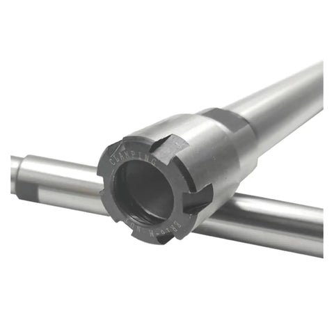Close-up of Heavy Duty ER Extension Rod For CNC Milling Machine With Super Low Runout And Ultra Precision Grinding.