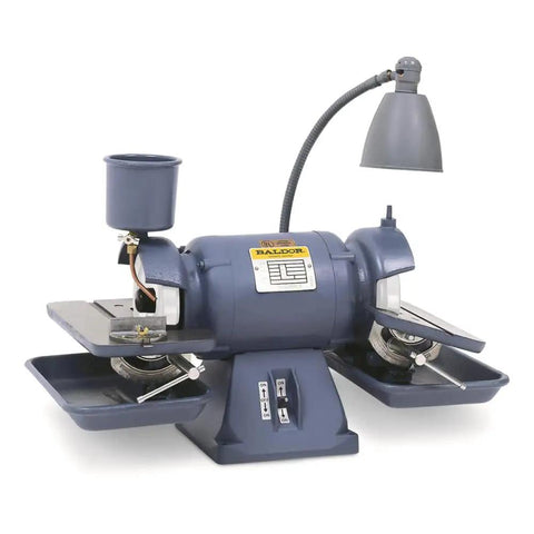 Built Like A Tank 6 Inch Diamond Wheel Tool Grinder With A Plug And Play 1 2 Hp 60 Hz Motor And Durable Blue Finish