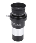 1.25 Inch Plossl Eyepiece Set with 10mm eyepiece and 2X Barlow Lens, fully multi-coated for clear stargazing views.