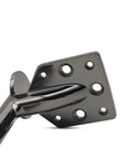 Close-up of Four Pack Adjustable Table And Cabinet Leg Set With Screws Aluminum Alloy Sofa Feet for furniture support