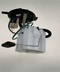 Top Shelf Heavy Duty Replacement Fuel Pump Assembly With Built In Pressure Regulator, featuring durable plastic construction, essential for reliable gas flow.