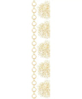 Top Shelf Stainless Steel Bail Beads For Jewelry Making Supplies featuring durable charm hangers arranged in rows.
