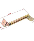 Ten Gear Adjustable Lift Support Hinge With Pneumatic Lift System, measuring 24cm x 7cm x 5cm for cabinet panels.